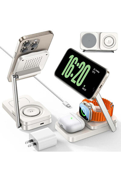 LISEN Desktop Stand Desktop Stand with Wireless Charging 3in1 (YL0223110006),...
