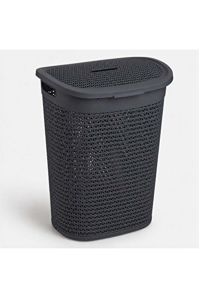 OEM Cos pentru Rufe din Plastic Antracit 44x35x57cm - 60L