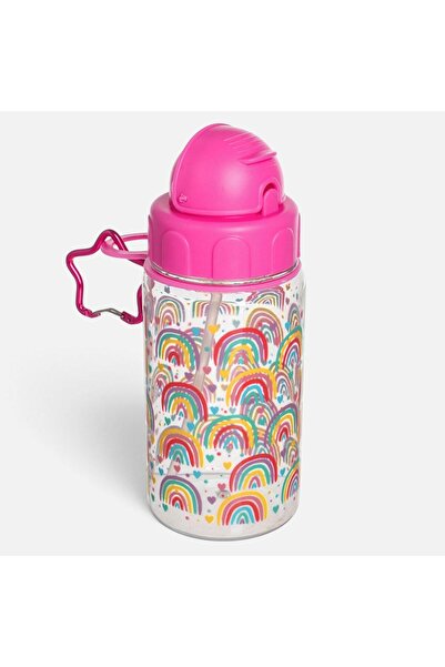 OEM Sticla Apa Pop-Up cu Carlig Model Curcubeu pentru Copii 440ml