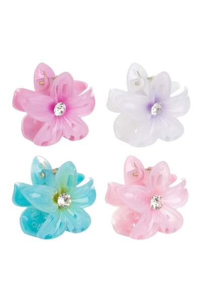 OEM Summer Hair Clips with Patterned in Different Colors with Rhinestone for ...