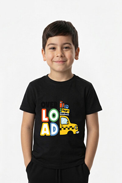 Let's Wear Car Printed Tshirt for Boys