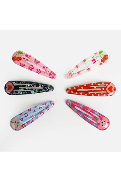 OEM Metal Hair Clips for Children 5cm - 6pcs