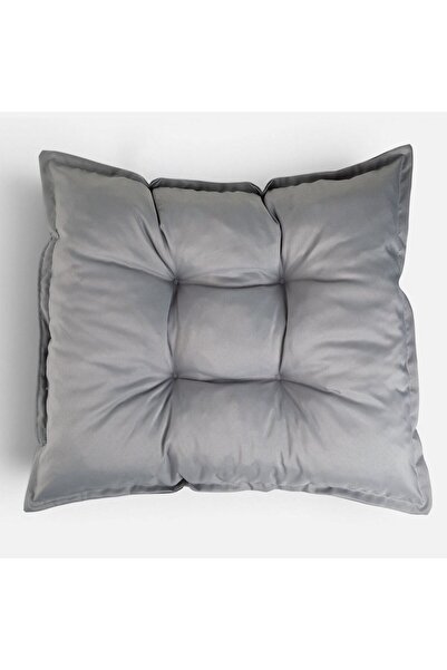 OEM Grey Floor Cushion 60x50cm