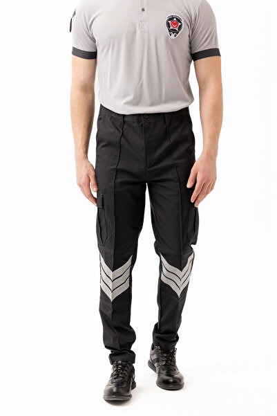 Genel Markalar Unisex Güvenlik Kıyafeti KM Pantolon Reflektörlü Cepli Dayanık...