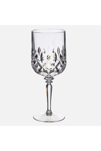 OEM Pahar din Plastic Transparent pentru Vin Model Diamant 350ml