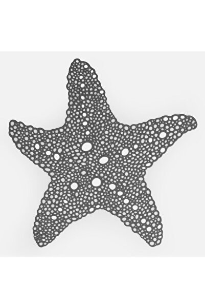OEM Gray Starfish Plate Holder 45x45cm