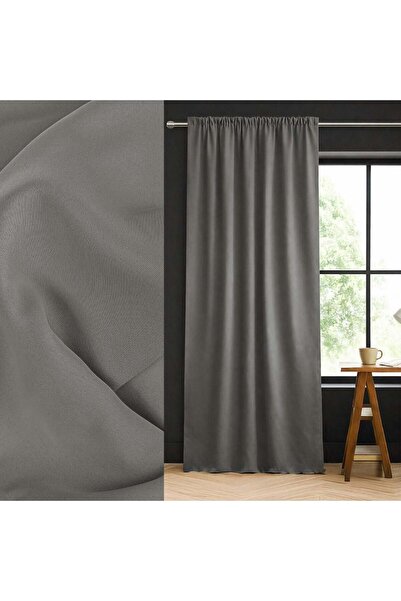 OEM Draperie Decorativa Gri cu Banda 140x260cm