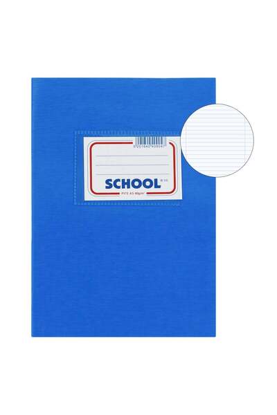 OEM Caiet A5 Dictando Coperta Albastra School - 50F