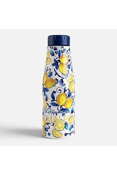OEM Sticla Apa - Termos din Inox cu Model Lamai 500ml