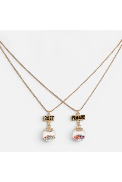 OEM Set Coliere pentru Copii BFF cu Margele & Confeti - 2buc