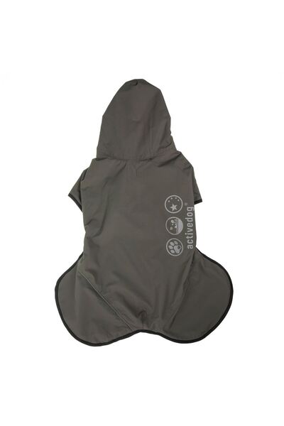 OEM "Activedog" Waterproof Jacket with Khaki Collar & Fleece Lining for Dogs ...