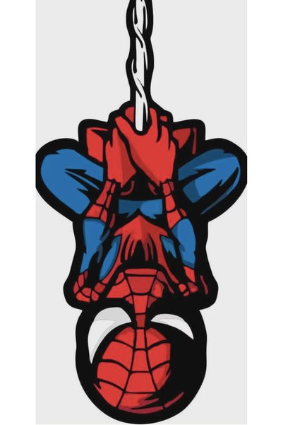 Genel Markalar Örümcek Adam Araba Sticker – Spider-Man Sticker, Süper Kahrama...