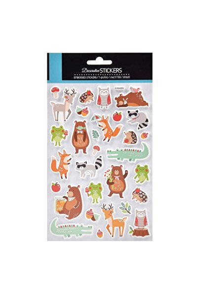 OEM Autocolante 3D Animale de Padure - 30buc