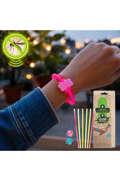 OEM Bratari Glow in the Dark cu Decoratiuni Citronela