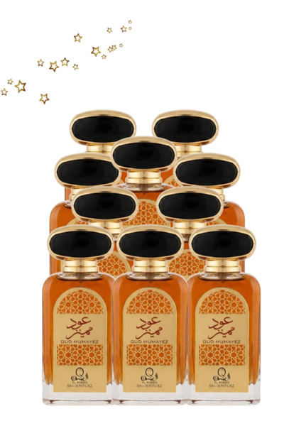 Al aqeeq 10 قطع من عطر العود المميز 100 مل