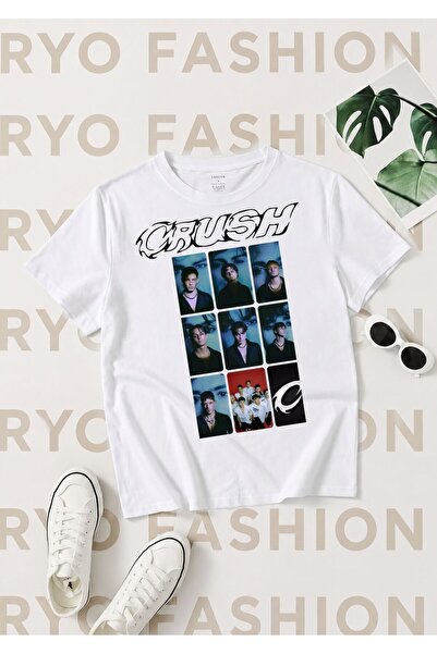 RYO FASHİON Μπλουζάκι Unisex με φαρδιά γραμμή CRUSH, με στάμπα ειδικού σχεδια...