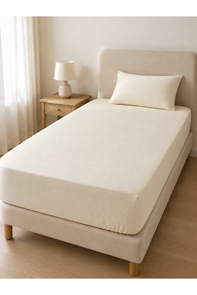 Suare Concept Cotton 57 Thread Ranforce Elastic Bed Sheet - Fitted Bed Sheet ...