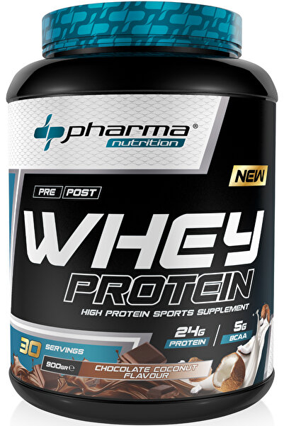 Pharma Nutrition Whey Protein 900 gr 30 Servis Çikolata Hindistan Cevizi Arom...