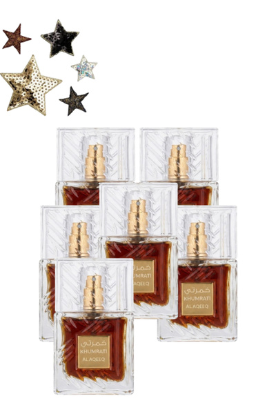 Al aqeeq 6 قطع عطر خمرة 100 مل