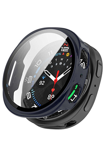 Techsuit Smartwatch case for Samsung Galaxy Watch8 44mm, Techsuit, navy blue ...