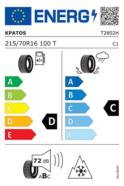 KPATOS Χειμερινά Ελαστικά FM806 215/70R16 100T