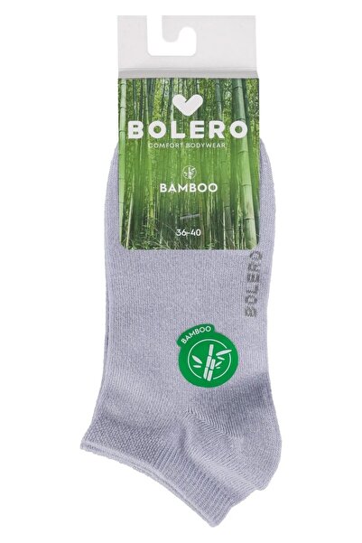 Bolero Kadın Dikişsiz 12'li Bambu Patik Çorap Mix Asorti