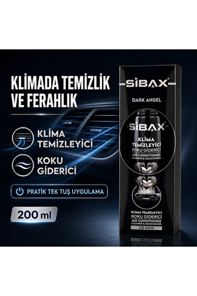 SB 9400 Dark Angel Klima Temizleyici ve Koku Giderici 200 ml
