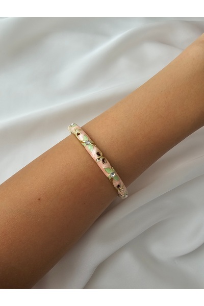 Zivazer Store Women's Enamel Handcuffs/Bracelet