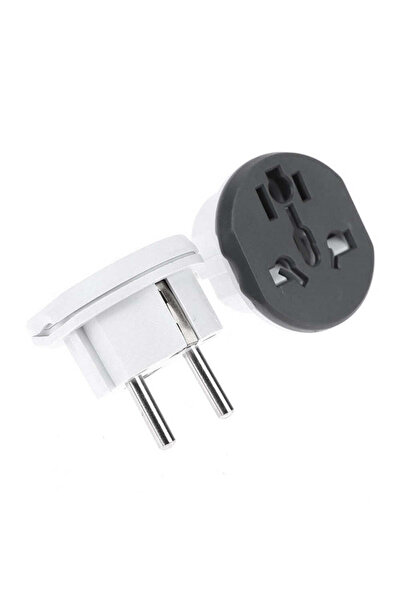 Techsuit Travel Adapter (C529), for UK, US, AU to EU, 16A, 250V, German Stand...