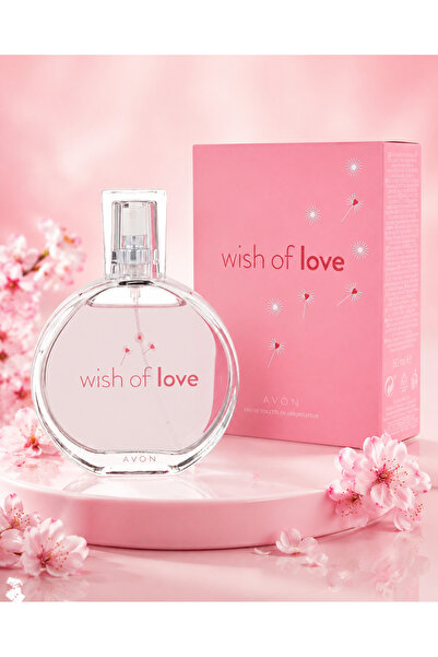 AVON Wish of Love Kadın Parfüm EDT 50 ml | Meyvemsi & Çiçeksi Romantik Koku