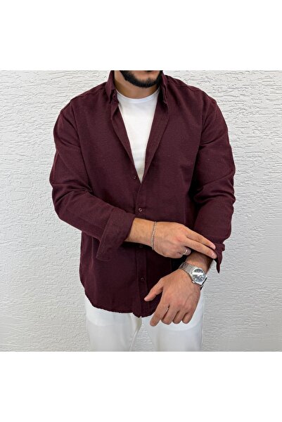 tetramoda Men's Long Sleeve Regular Fit Seasonal Shirt