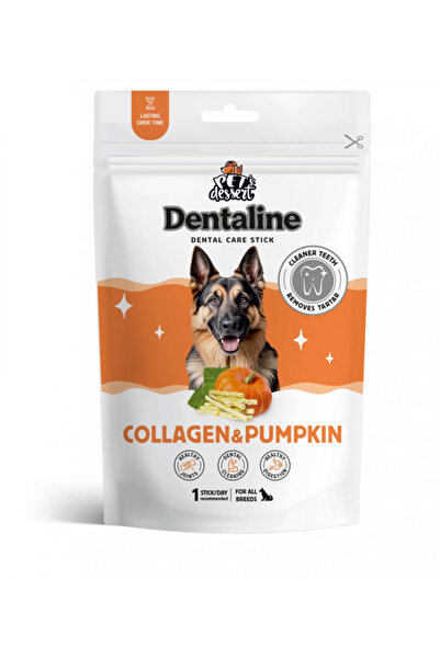 Pet'sDessert RECOMPENSA CAINE PET'S DESSERT DENTALINE COLAGEN SI DOVLEAC 100GR
