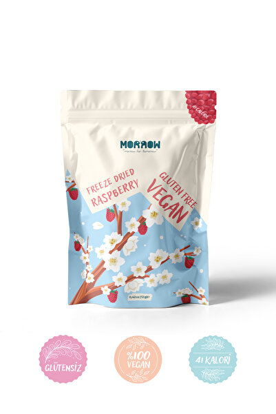 MORROW Freeze Dried Ahududu- Dondurularak Kurutulmuş Çıtır Ahududu