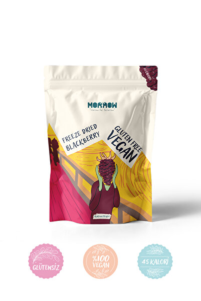 MORROW Freeze Dried Böğürtlen- Dondurularak Kurutulmuş Çıtır Böğürtlen