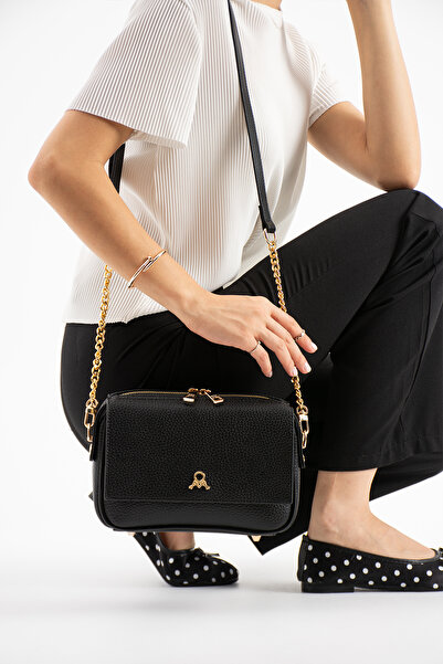 Çanta Trend Women's Special Edition Cross Leather Look Shoulder Bag