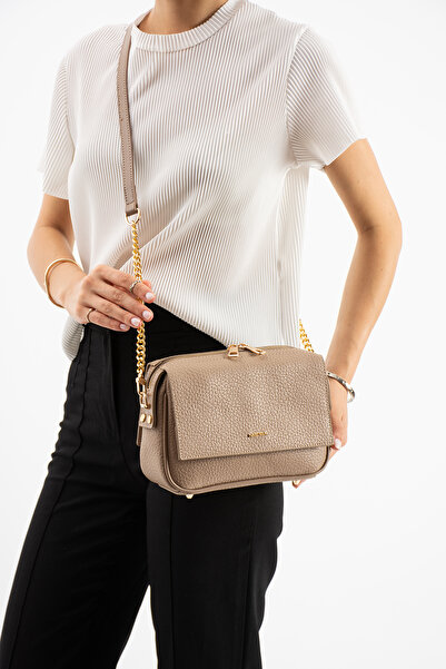 Çanta Trend Women's Special Edition Cross Leather Look Shoulder Bag