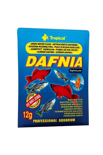 OEM TROPICAL DAFNIA CRUSTACEE MARUNTE PENTRU ACVARIU PROFESIONAL 12GR