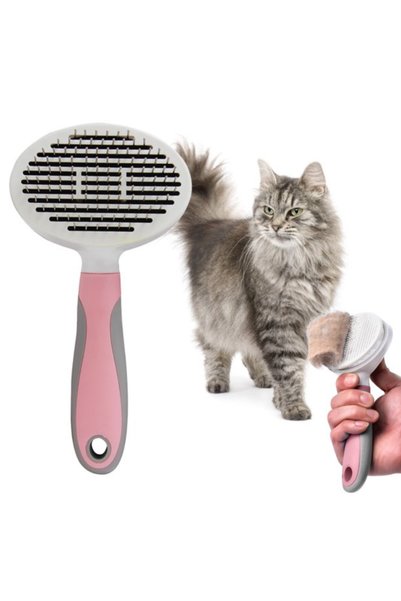 par PERIE PISICA CLEAN CU BUTON