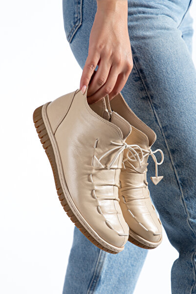 Elile Shoes Genuine Leather Comfortable Easy-To-Wear Casual Boots
