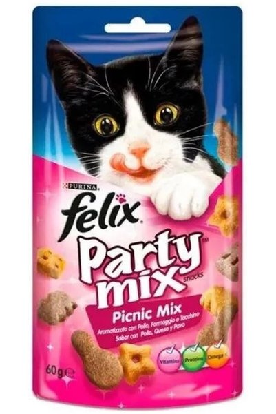 OEM RECOMPENSA PISICA PURINA FELIX PARTYMIX PICNIC 60GR