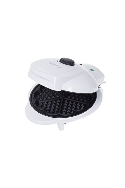 CAMRY Aparat wafe, putere 1000 W, 5 trepte de putere, placi ceramic, Alb, Ter...