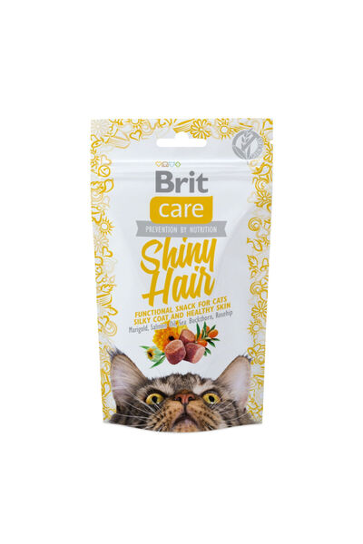 Brit RECOMPENSA CARE SNACK PĂR STRĂLUCITOR 50GR