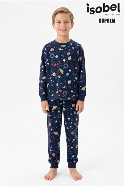 Bebella&Baby Galaxy Detailed 100% Cotton Boys' Pajama Set