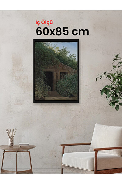 HARS Slim İnce Profil Siyah Çerçeve 60 x 85 cm Şeffaf Korumalı PVC