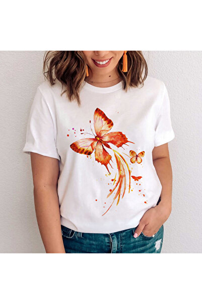 Orielle Tricou Fluture de Toamnă