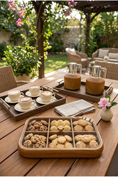 Generic Luxurious Wooden Serving Set – a Touch of Nature & High-End Elegance ...