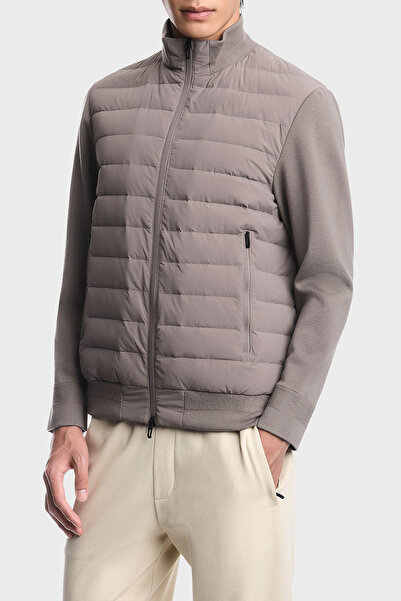 Emporio Armani Quilted Regular Fit Stand Collar Coat Men's Coat Em006382 Af13...