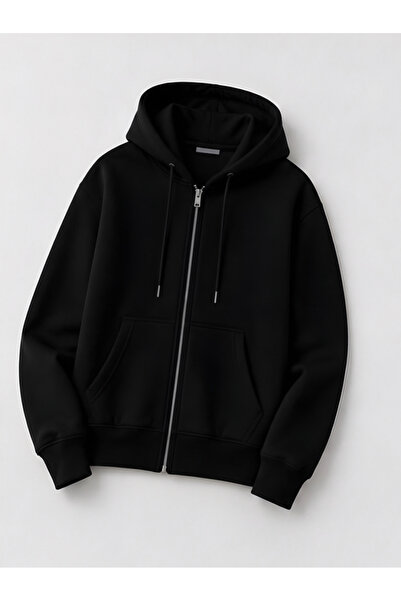Risil-Nu Company Νέα σεζόν Unisex ζακέτα με κουκούλα και φερμουάρ, 3 κλωστών,...