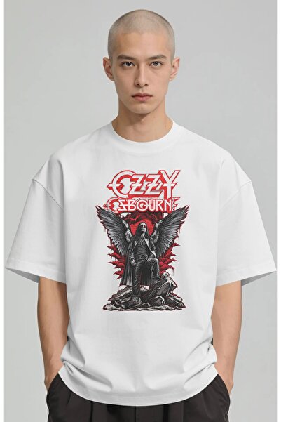 SEVBANO Ozzy Osbourne Rock Metal Singer Printed Unisex Oversize Premium T-Shirt