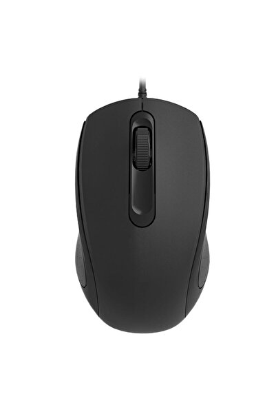 Omega Mouse cu fir, Omega, Rezolutie senzor 1200 dpi, negru, USB